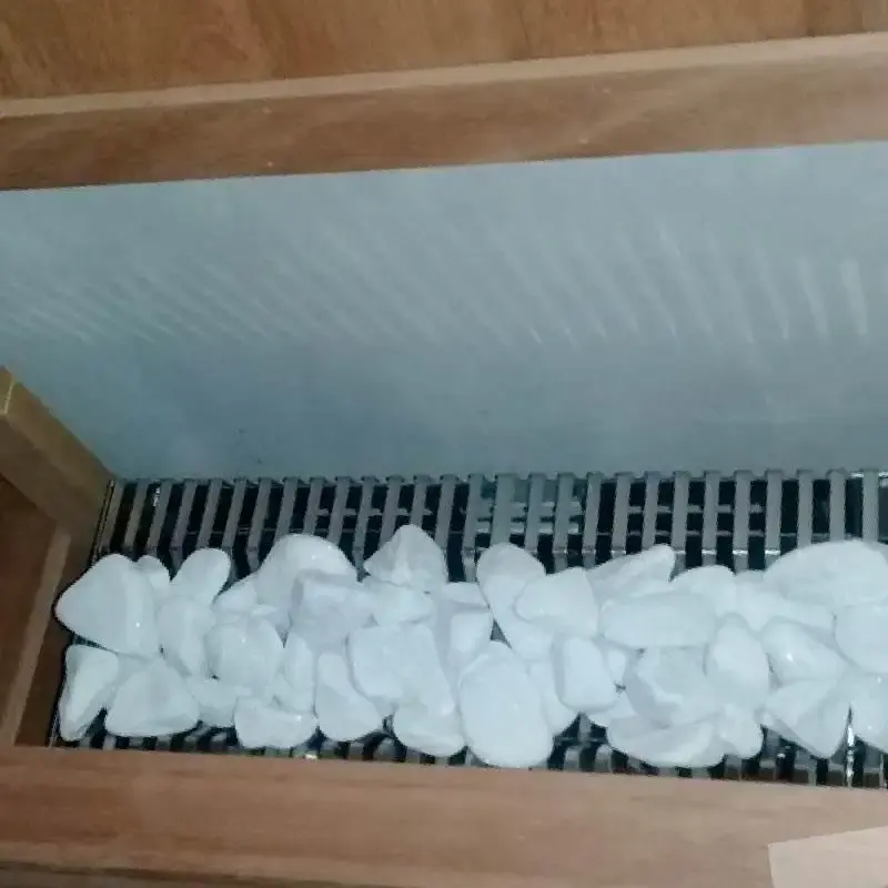 Pedra para sauna seca pacote 5.0 KG tipo dolomita Sodramar — fotografia 3