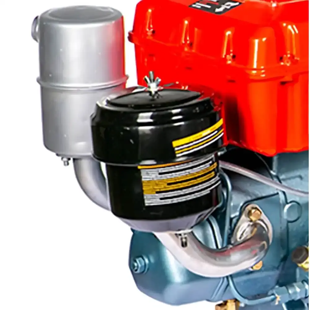 Motor diesel 7,7 HP partida manual 2400 RPM 4T TDWE8R-XP Toyama — fotografia 5