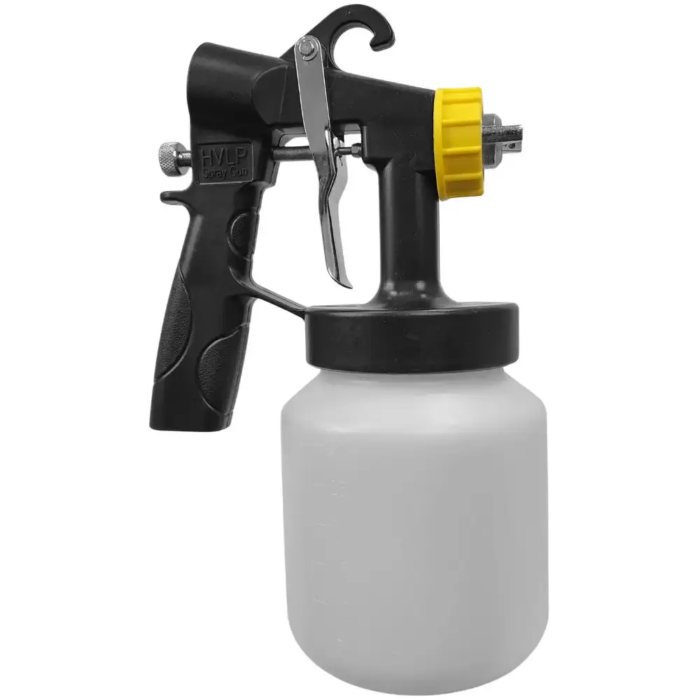 Pistola de pintura e pulverizadora elétrica 450W hvlp 1,0 litro EPP-450 Evald 220 V — fotografia 3