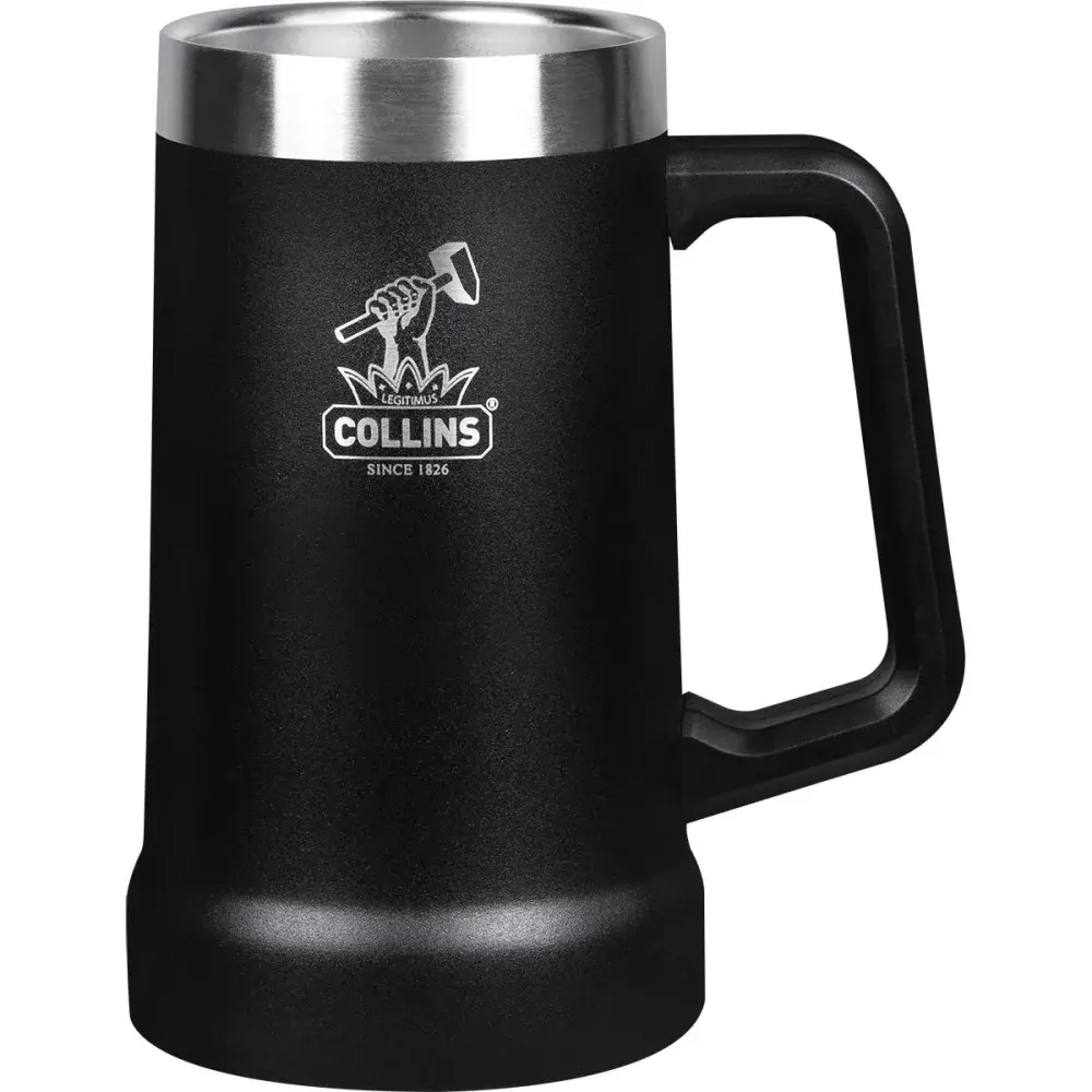 Caneca térmica aço 709ML preto Collins — fotografia 2