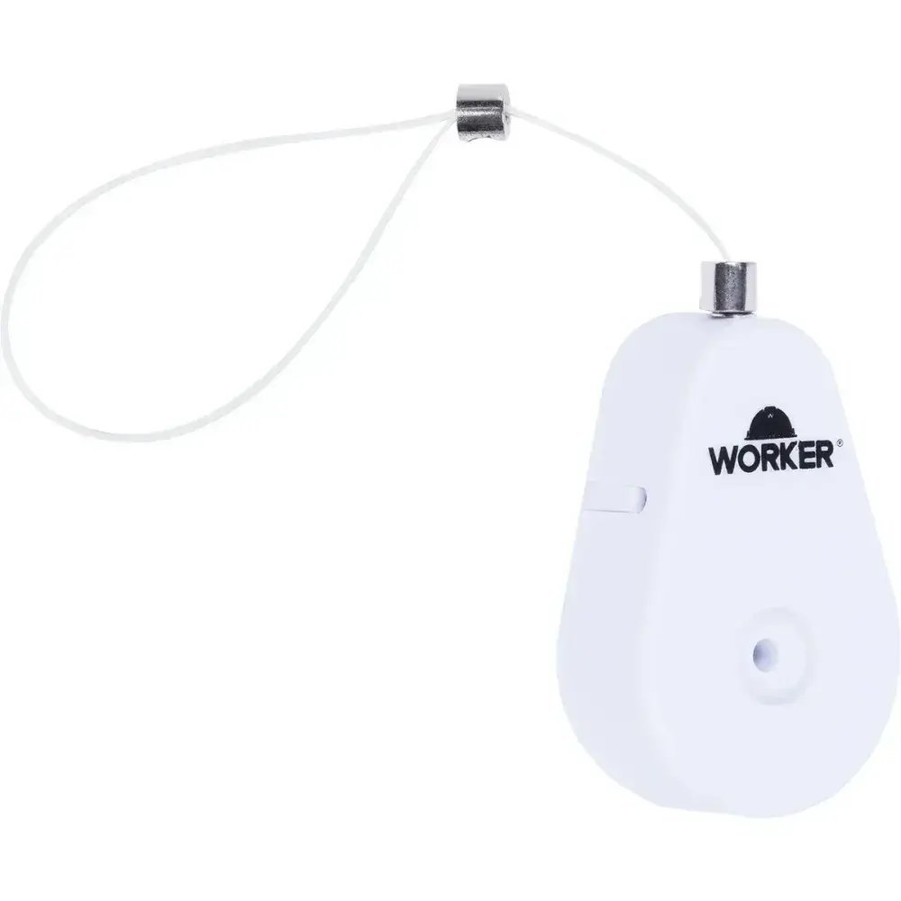 Dispositivo antifurto retrátil 1M branco Worker — fotografia 7