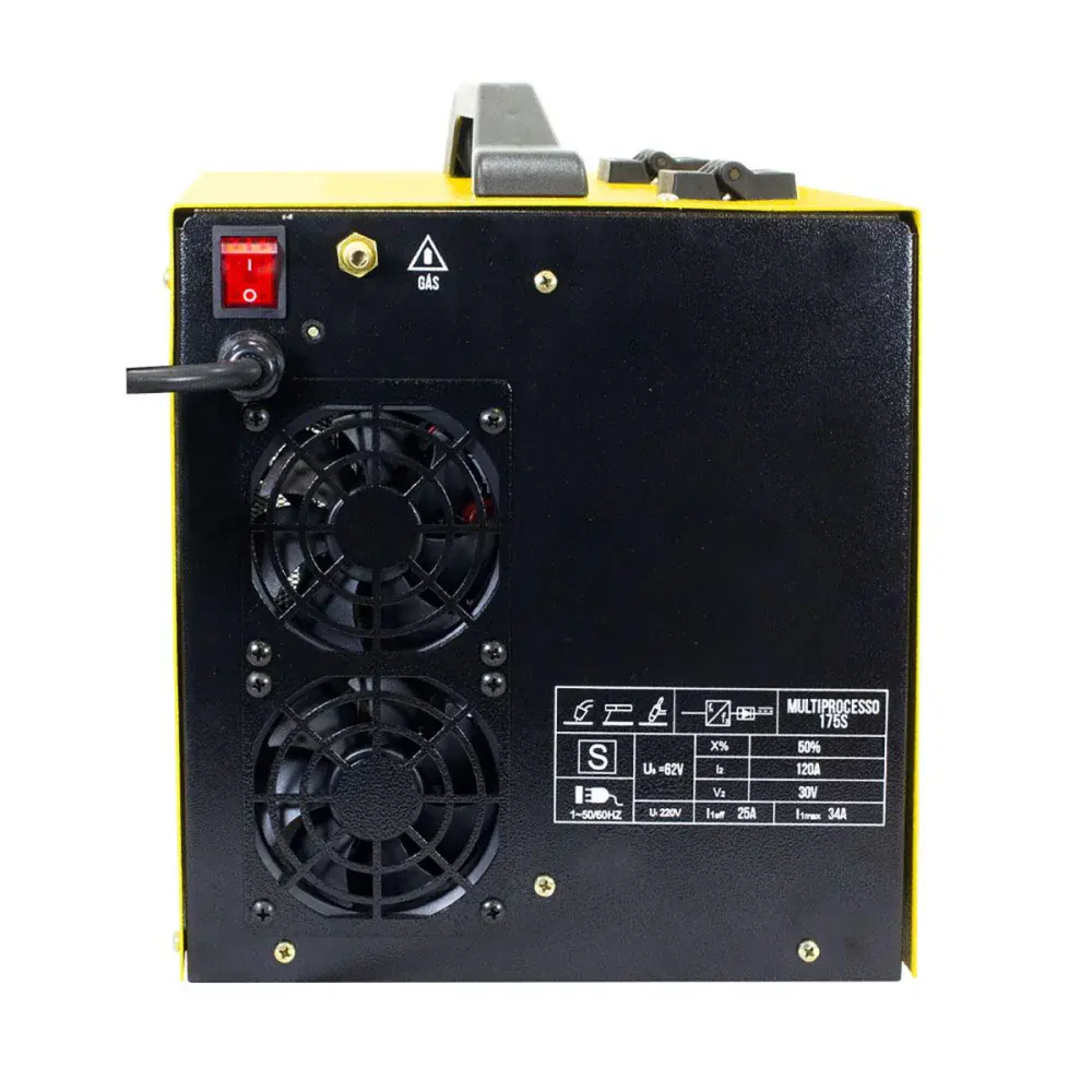 Máquina de solda multiprocesso 195I com tocha 220V V8 brasil — fotografia 5