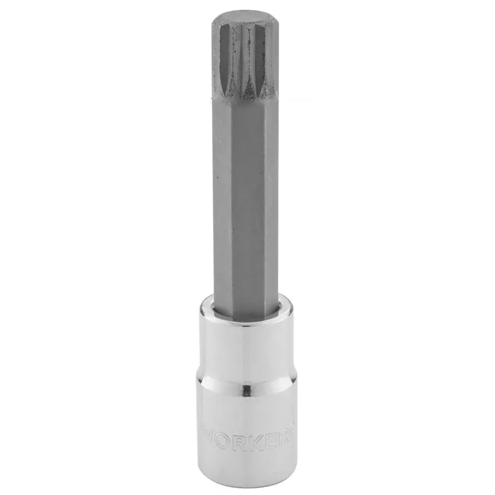 Chave soquete LG1/2 multidentada M-12 Worker — fotografia de referência