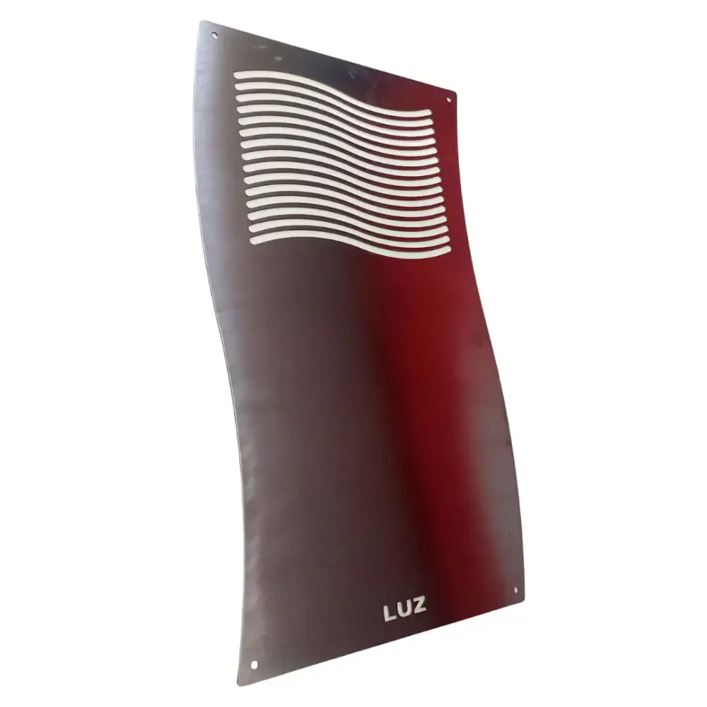 Visor em Inox para Leitura de Energia 60 x 35 CM EVALD — fotografia de referência
