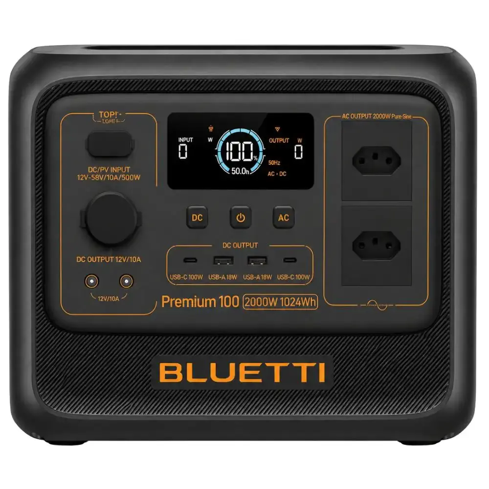 Estação de armazenamento de energia portátil premium elite 100V2 2000W Bluetti 110 V