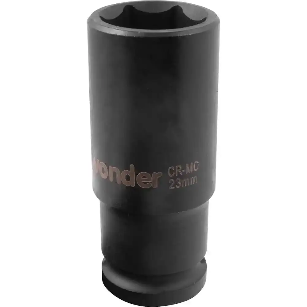 Soquete sextavado longo de impacto 23MM 1/2POL Vonder — fotografia 3