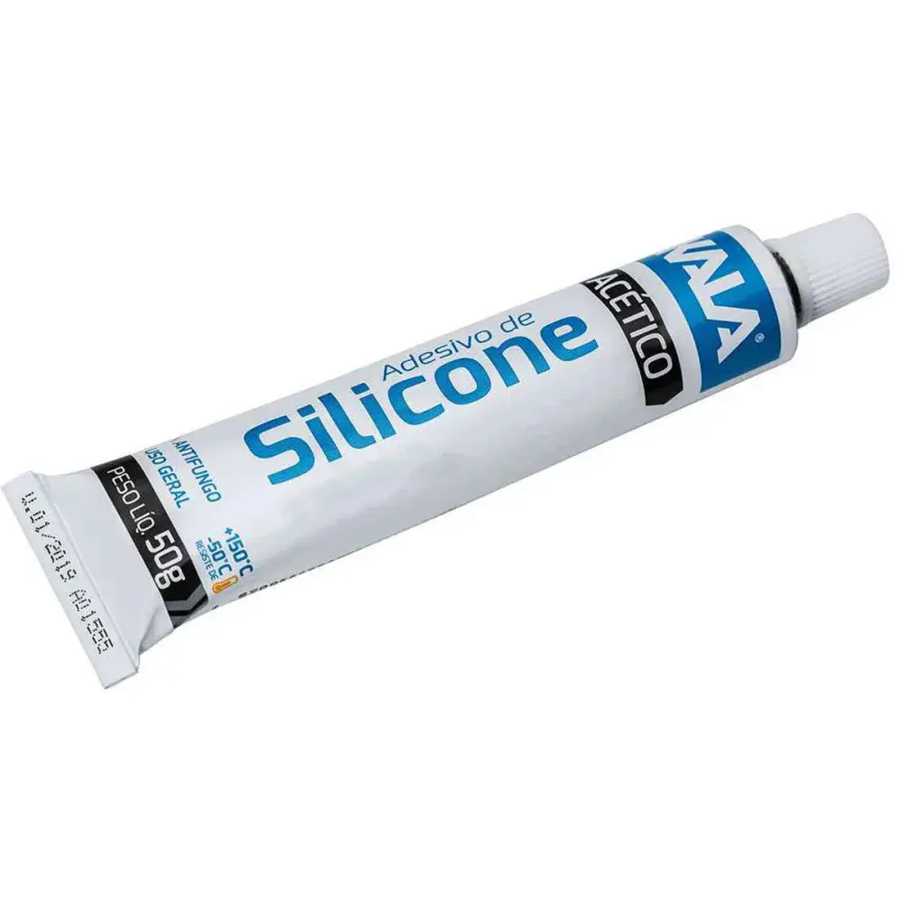 Adesivo de silicone acético branco 50G Kala — fotografia de referência