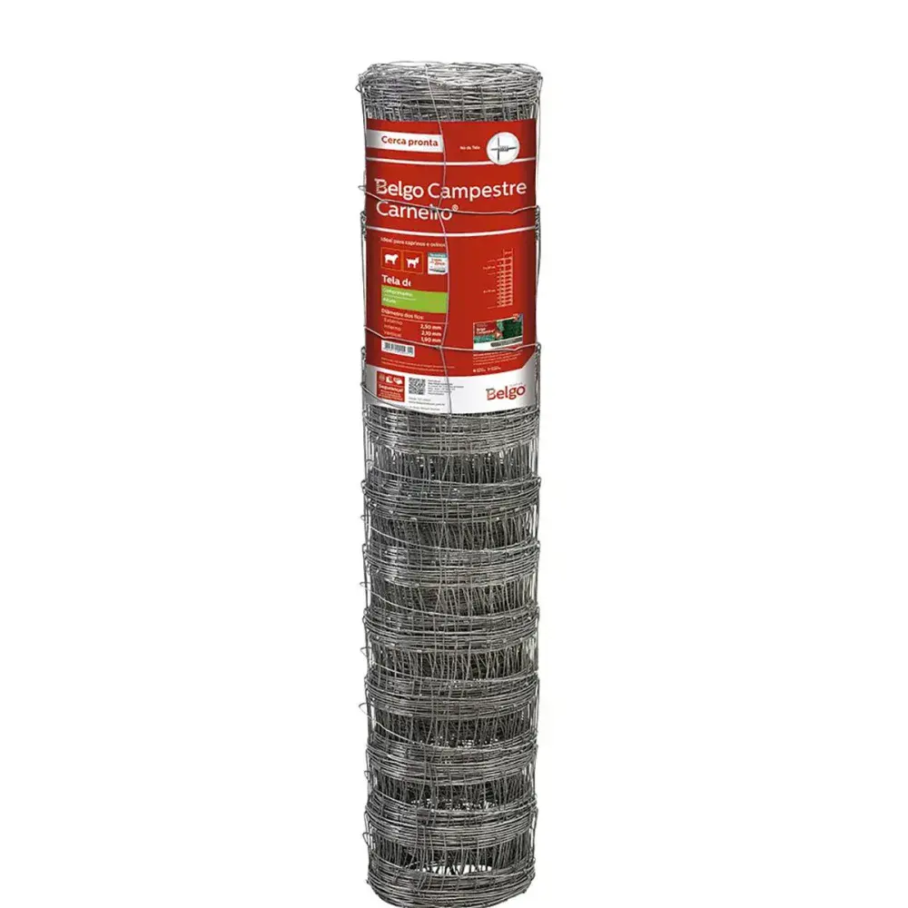 Tela campestre 50M 2,5X2,1X19 alt 1,20 Belgo