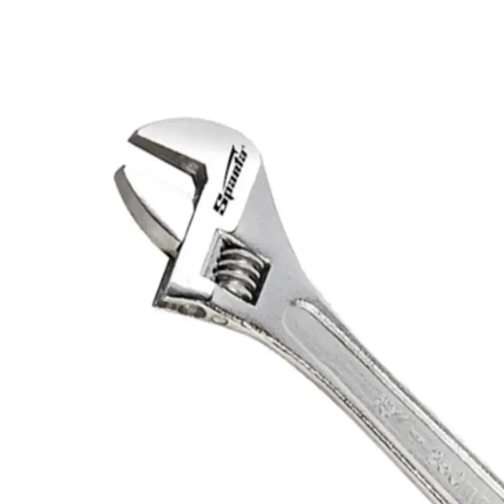 Chave inglesa ajustável 8 POL 200MM aço CRV cromada 1552555 Sparta — fotografia 5