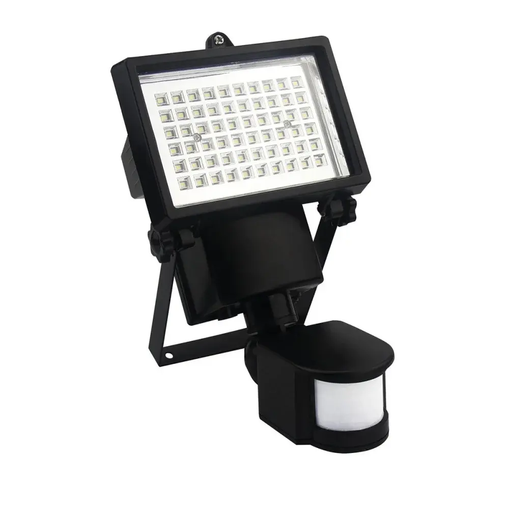 Refletor solar com sensor movimento 60 leds 550LM 12W 6500K Liege
