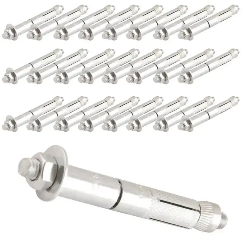 Chumbador com Prisioneiro e Prolongador 3/8 POL x 110 MM com 25 Peças VONDER — fotografia de referência
