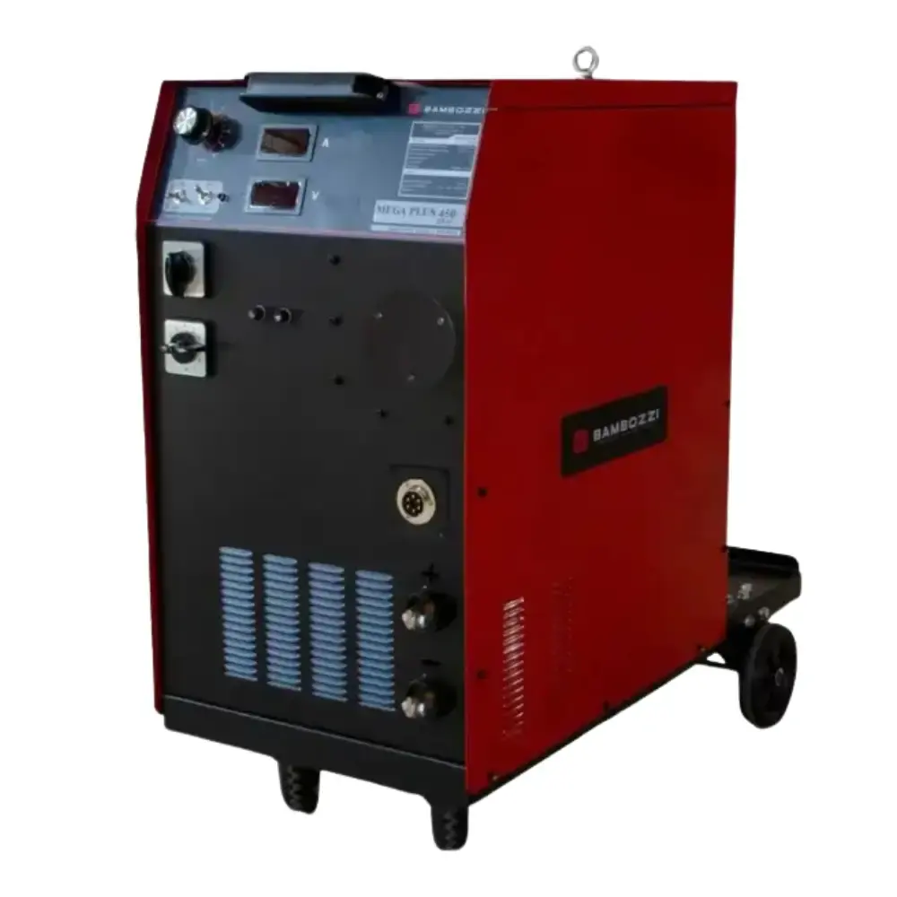 Máquina de solda 330A MIG cabo externo mega plus 450 DF IV trifásico Bambozzi