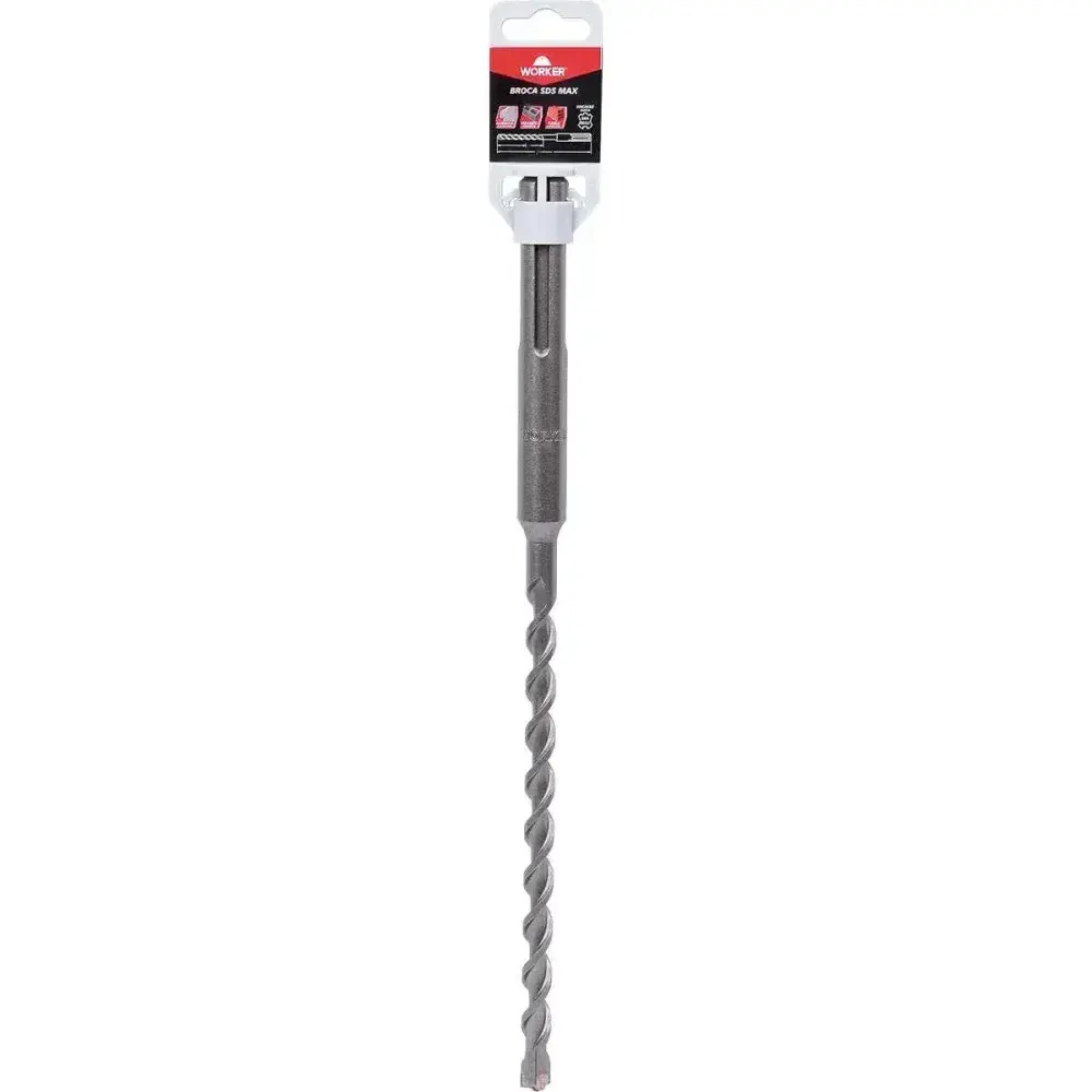 Broca sds max de aço cromo 22MM x 340MM Worker — fotografia 4