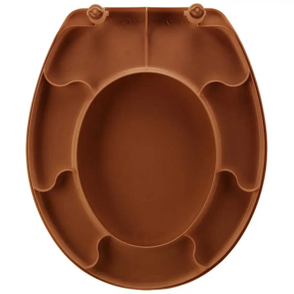 Assento sanitário Liege premium universal caramelo — fotografia 5