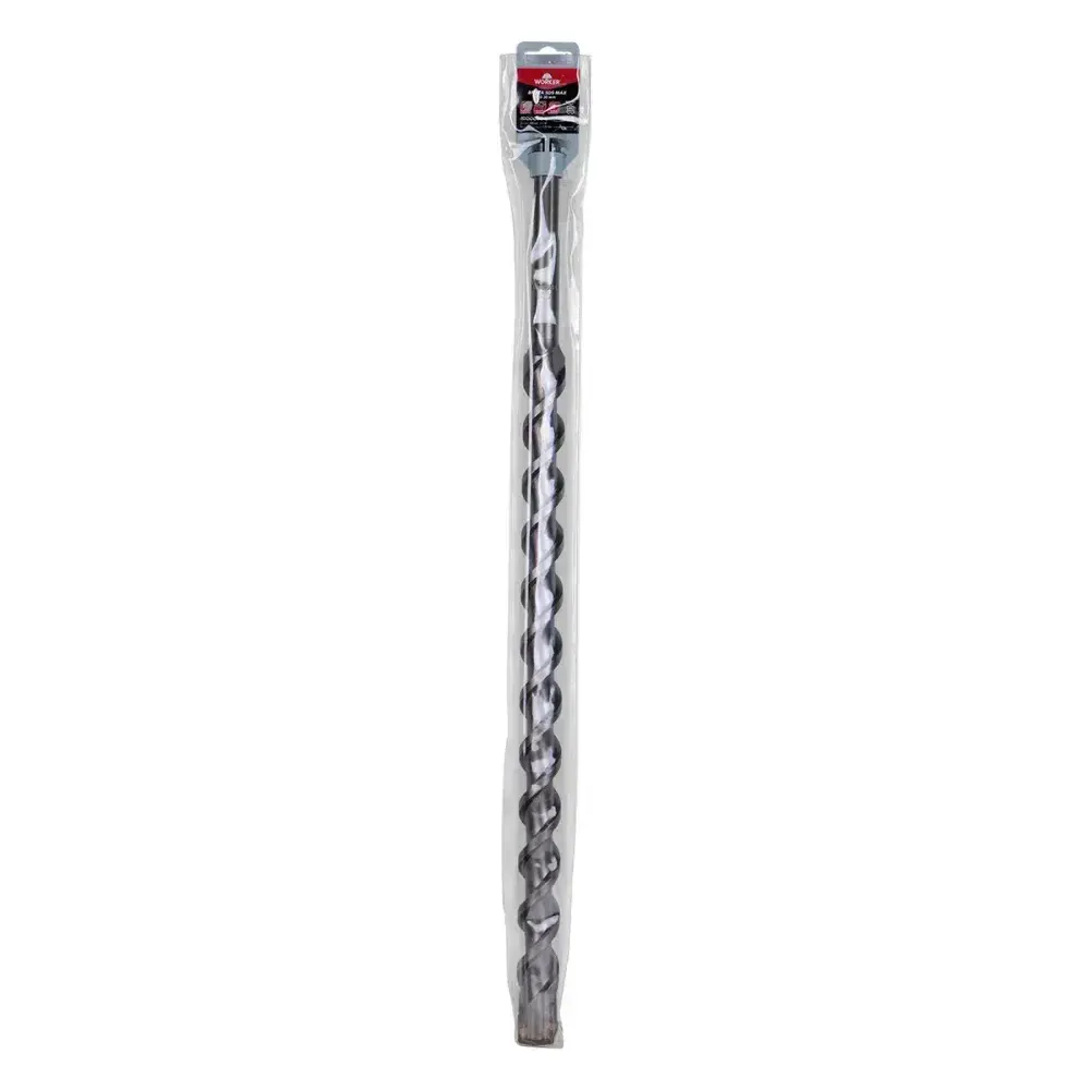 Broca sds max de aço cromo 30MM x 570MM Worker — fotografia 7