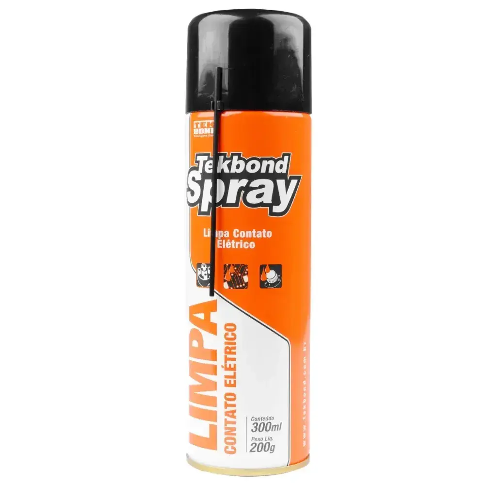Limpa contato spray 300ML - Tekbond — fotografia 2