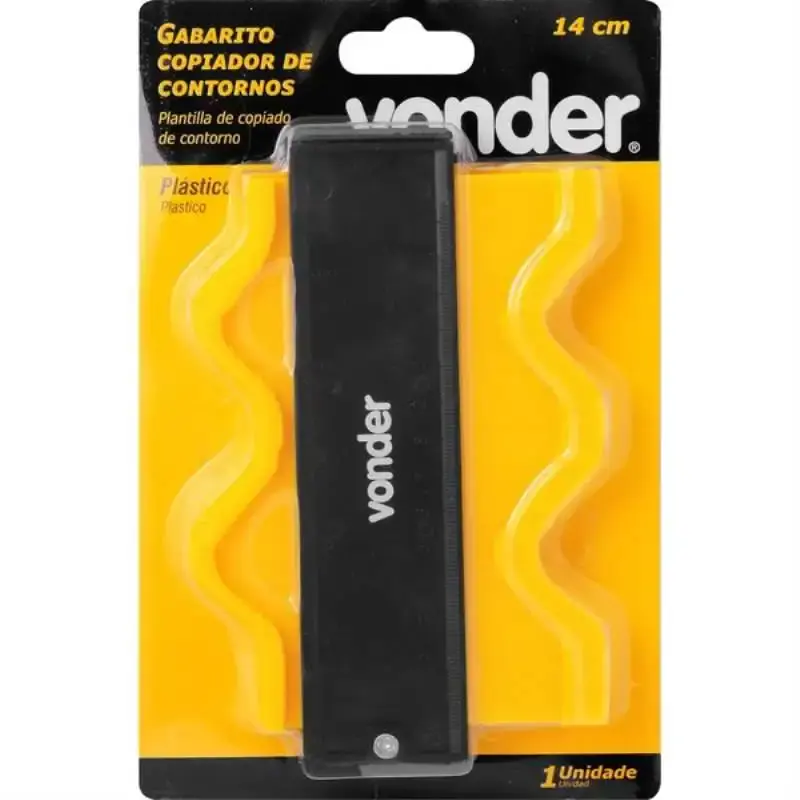 Gabarito copiador de contornos 14 CM Vonder — fotografia 7