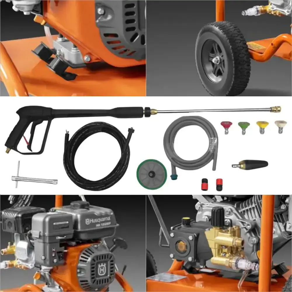Lavadora de alta pressão a gasolina 3000 psi 207 bar 540L/H HP3000 Husqvarna — fotografia 6