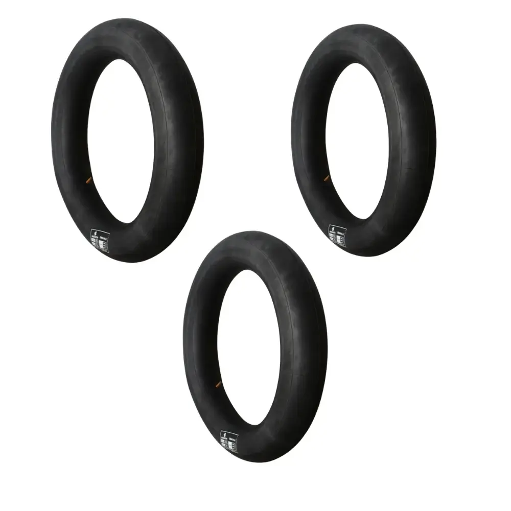 Kit 3 câmaras de ar para pneu aro 18 para moto tornado e XT255 Bremen — fotografia de referência