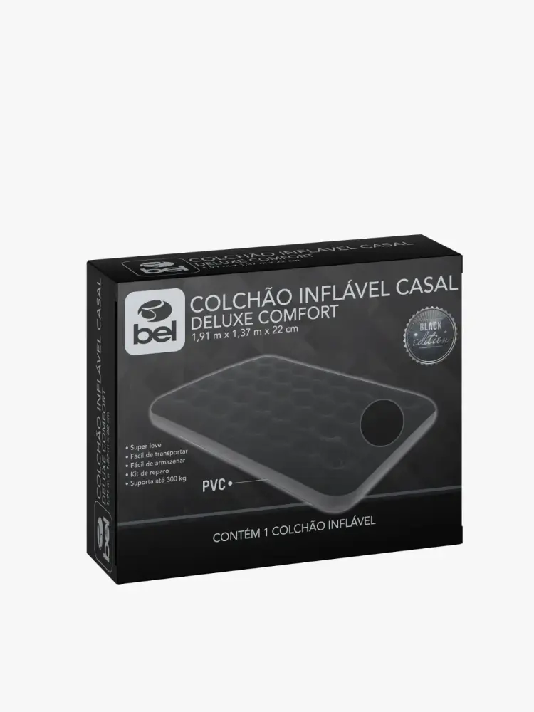 Colchão inflável de casal 191 x 137 x 22 CM 110200 com bomba — fotografia 9