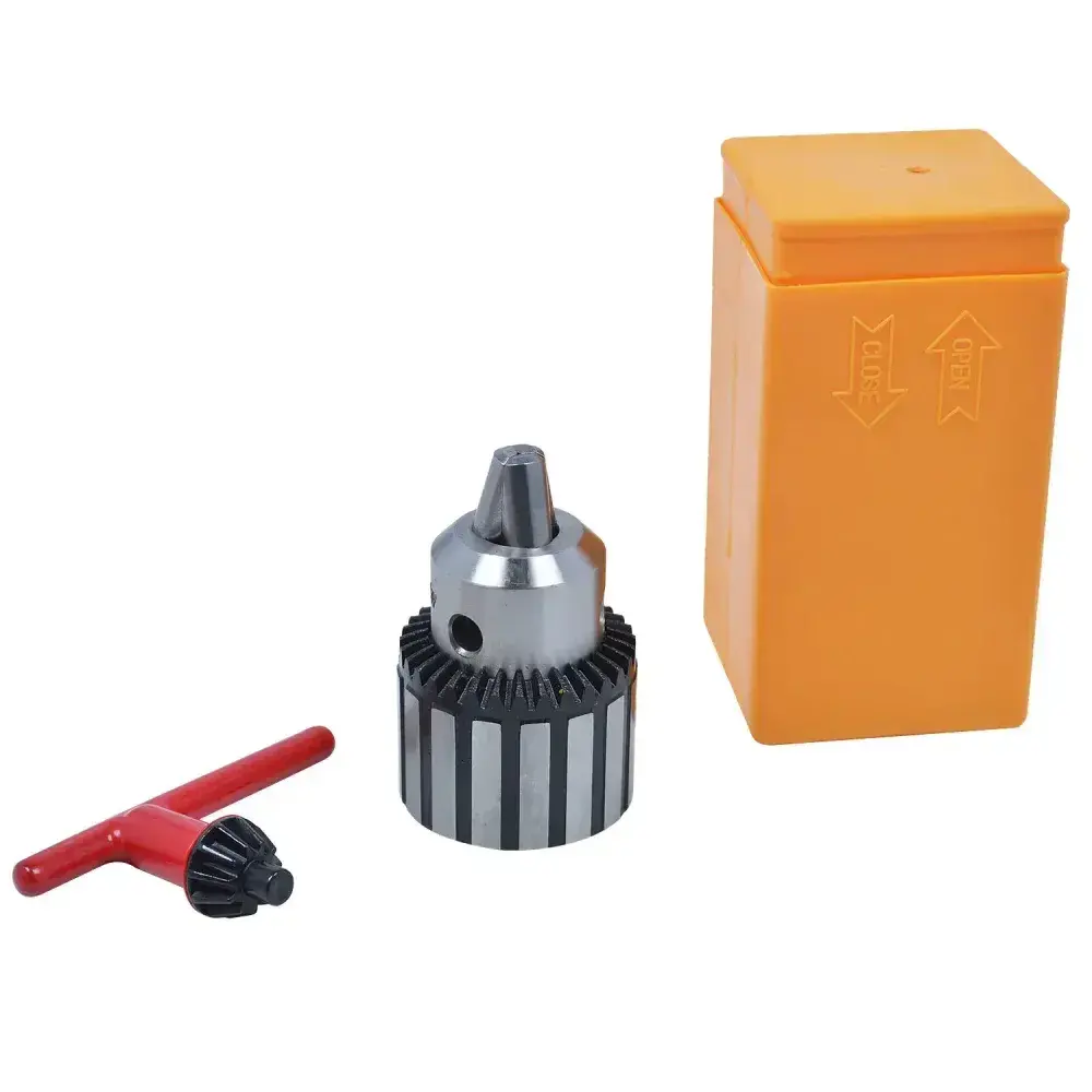Mandril com chave pesado B16 p/ torno MR301 MR-344202 Manrod — fotografia 6