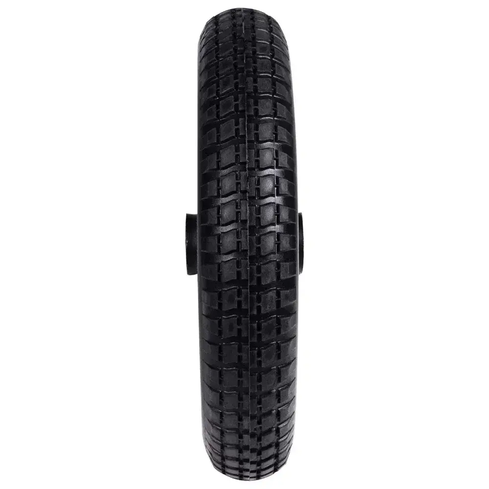 Roda para carrinho de mão Worker 3.25X8 poliuretano maciço com bucha abs — fotografia 6