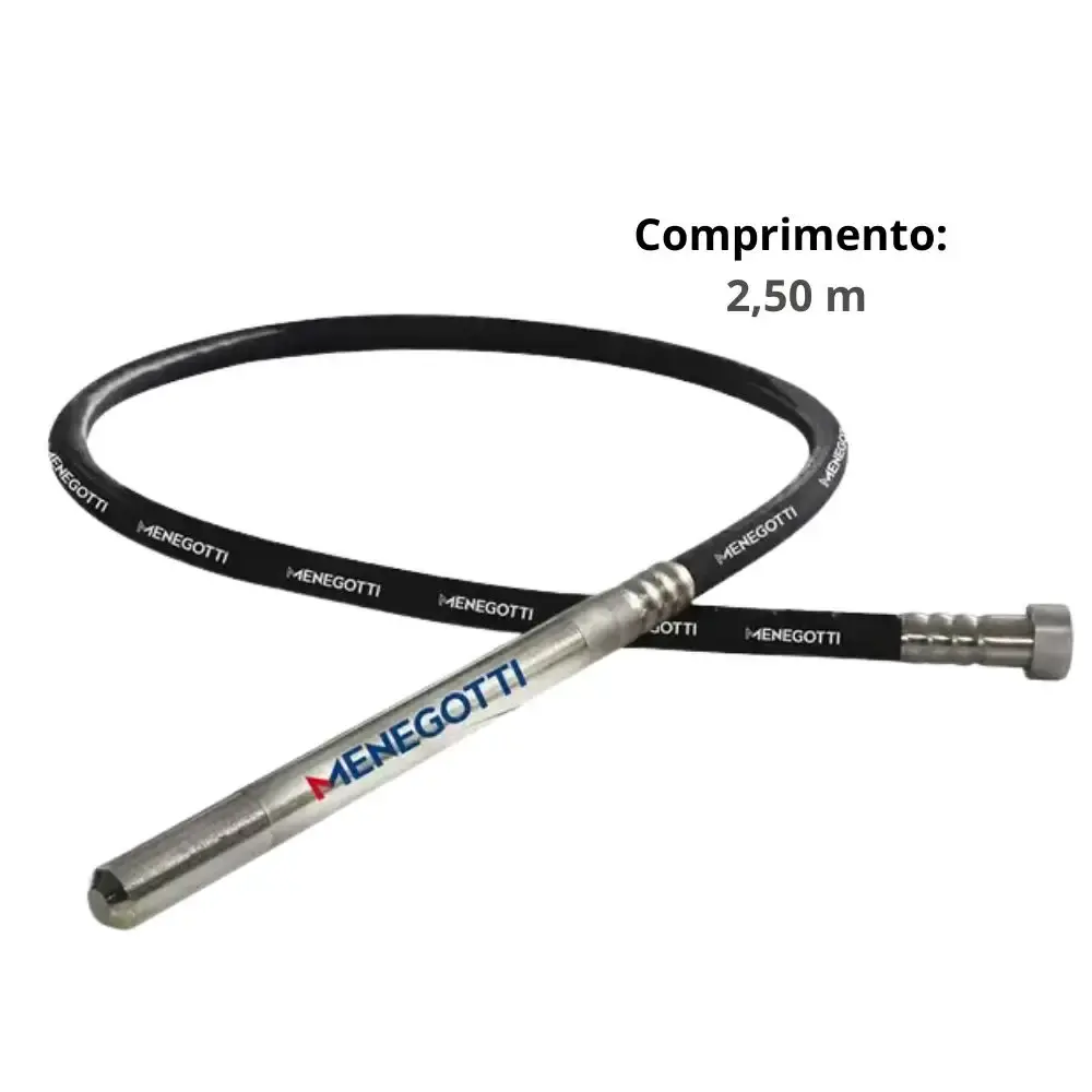 Mangote para vibrador portátil com ponteira 28MM x 2,5M Menegotti — fotografia 5