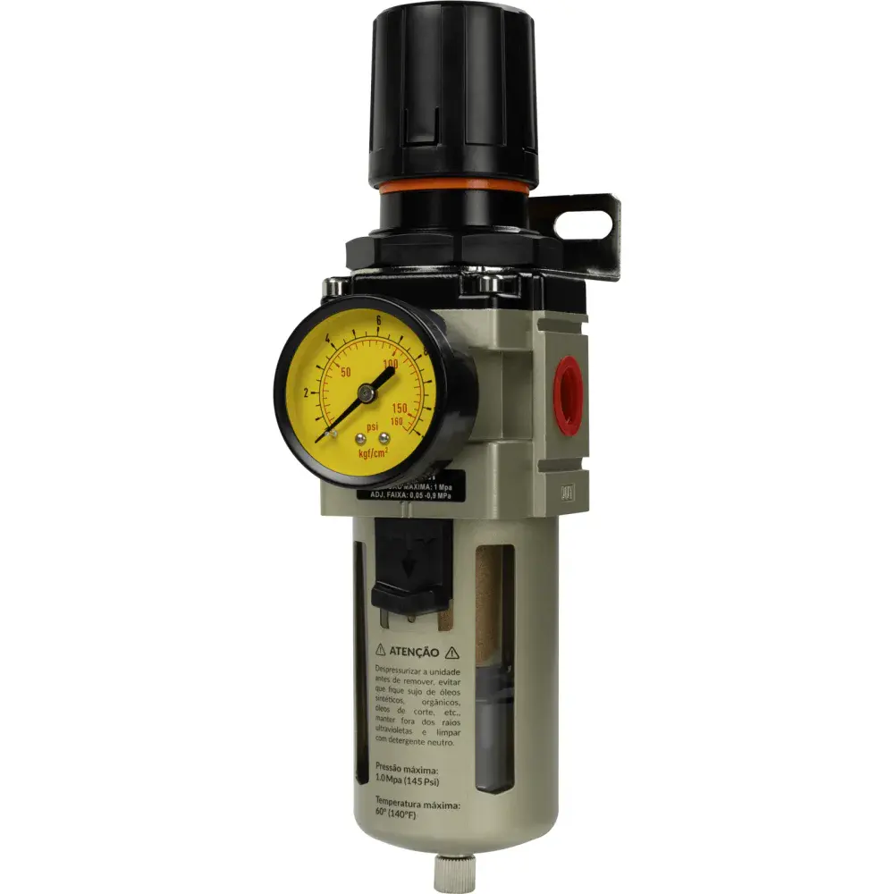 Regulador de pressão 145 lbf/pol 1/2 Bumafer — fotografia 5