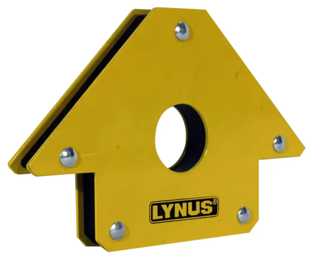 Esquadro magnético para solda 35KG EML-35 Lynus — fotografia 4