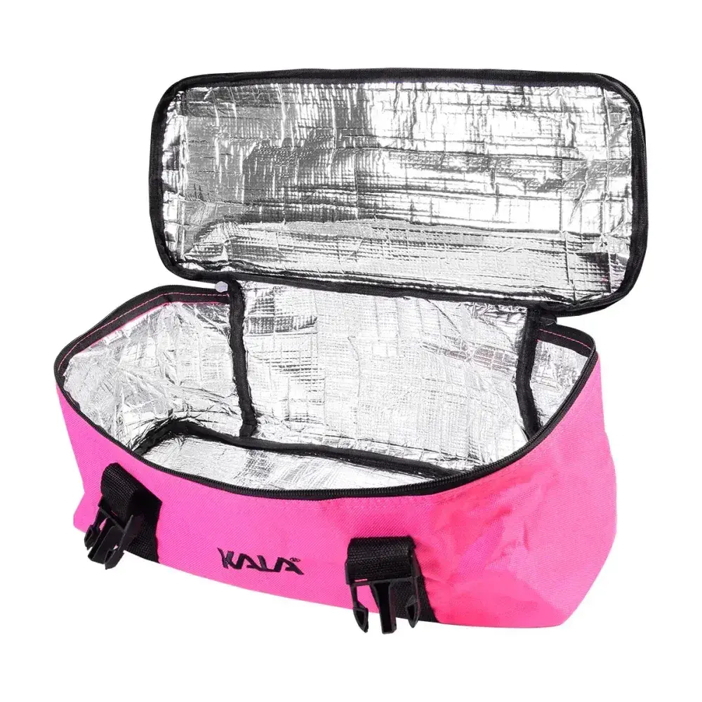 Bolsa térmica sintética 2 em 1 rosa 35L Kala — fotografia 10