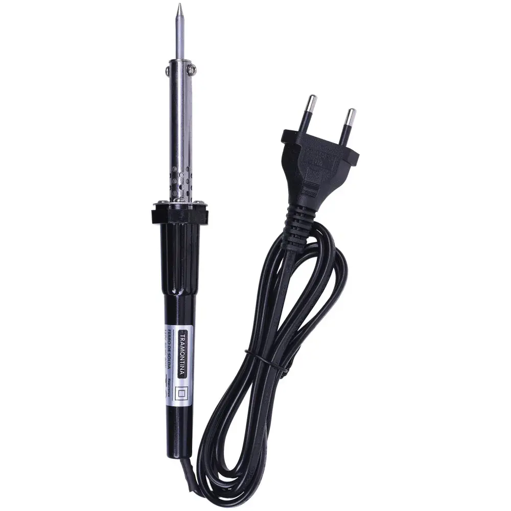 Ferro de solda 40W 127V com cabo plástico Tramontina — fotografia 3