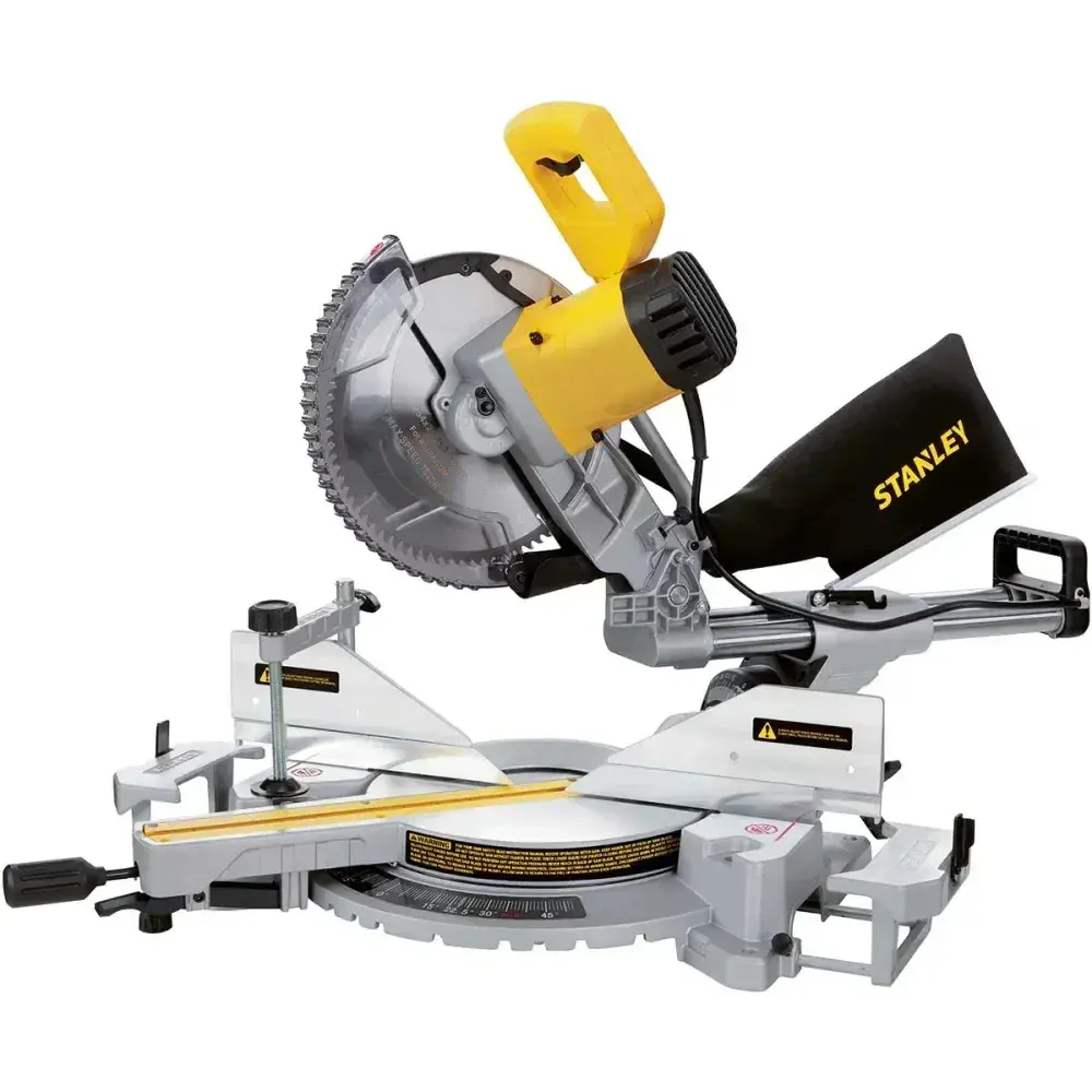 Serra esquadria 10” braço telescópico 1800W Stanley — fotografia 6