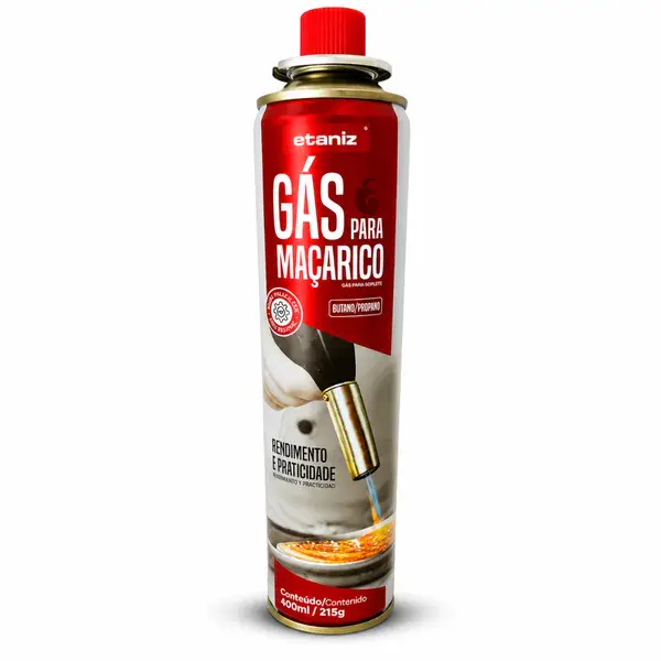 Gas macarico e fogareiro 215G - etaniz Fertak