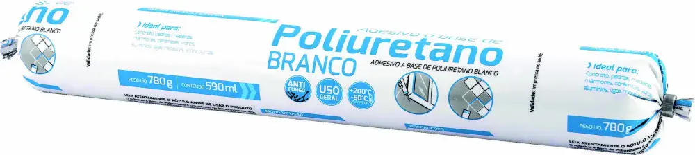 Adesivo de poliuretano sachê 780G branco Kala — fotografia 4
