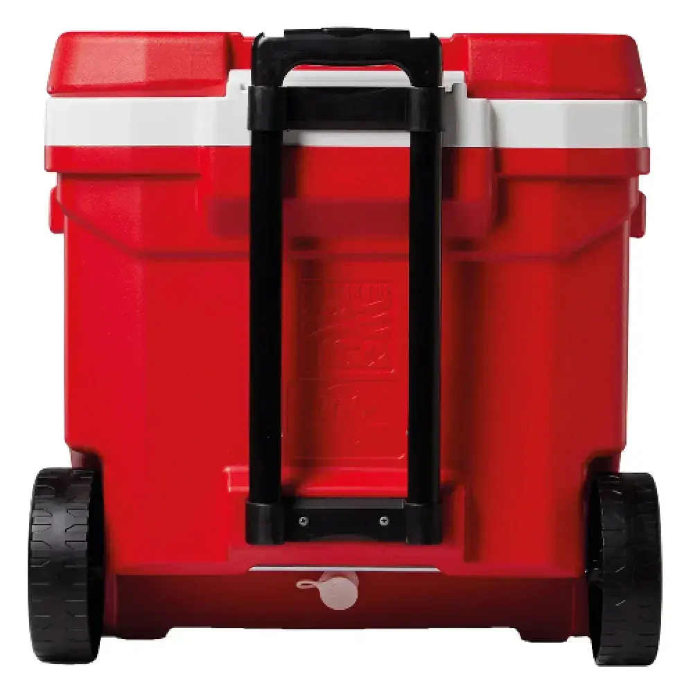 Caixa térmica profile ii 60 roller 56L vermelha Igloo — fotografia 5
