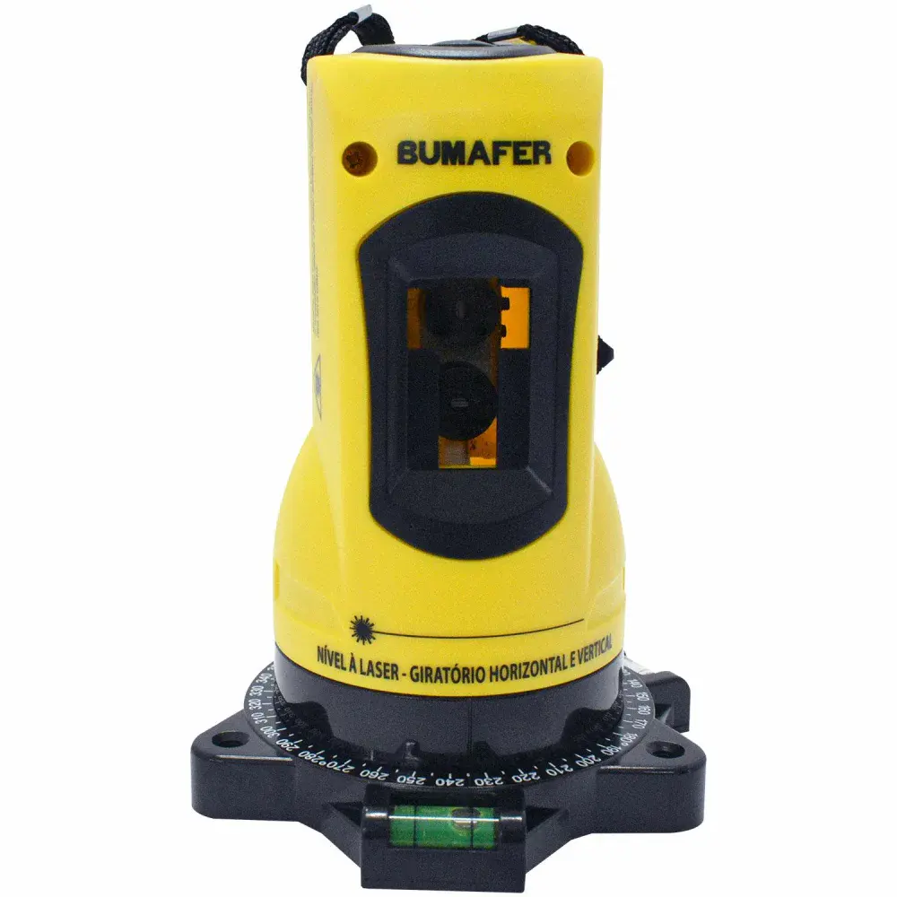 Nível a laser giratório com tripé 0,5MM 10M 5MW Bumafer — fotografia 3