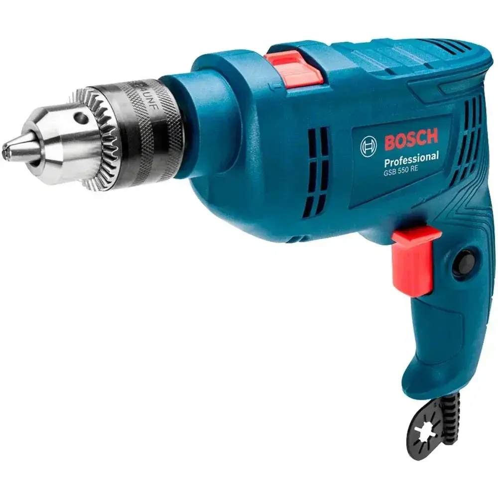 Furadeira de impacto gsb 550 1/2” 3100RPM 550W 127V Bosch — fotografia 5