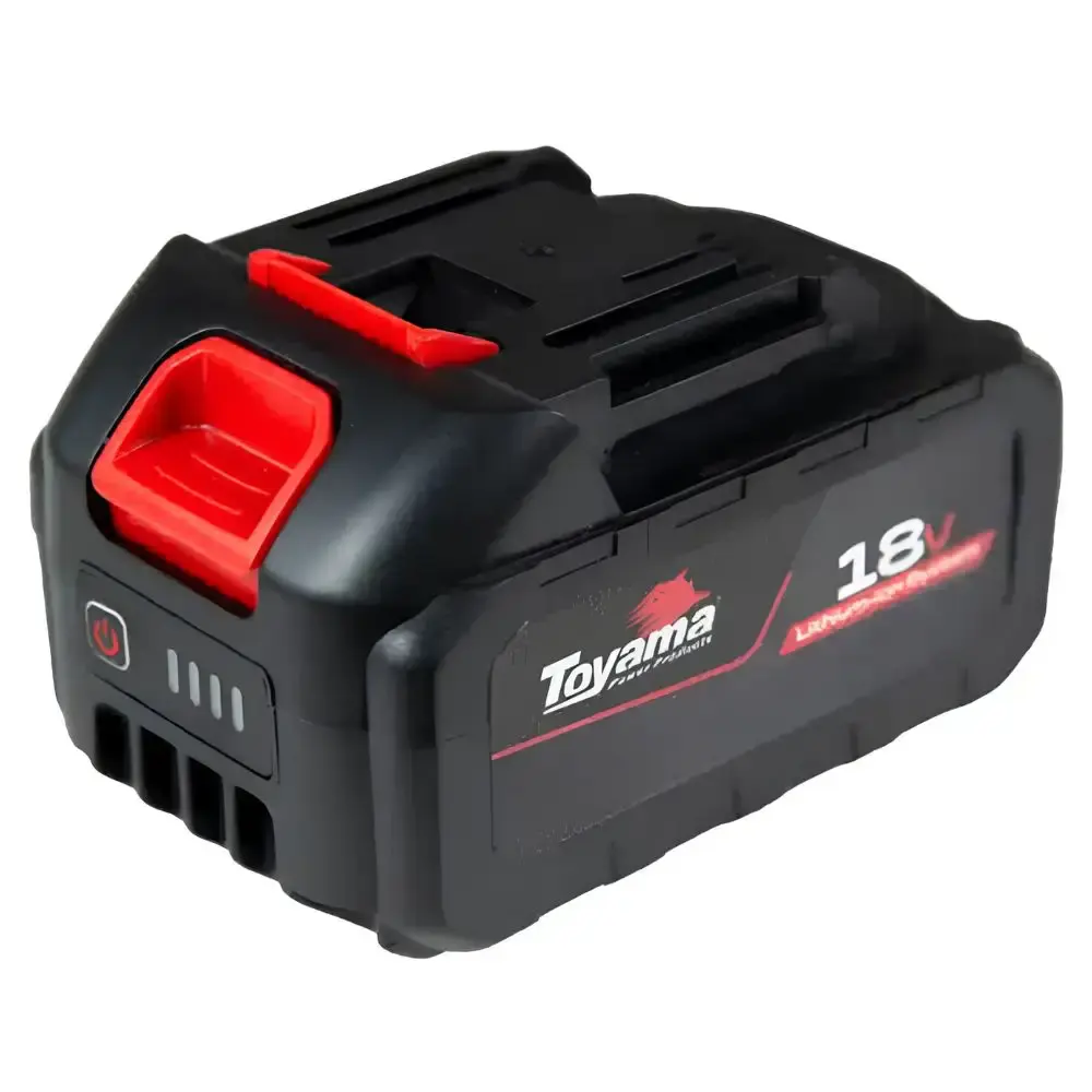 Motosserra a bateria 18V sabre 16POL 2 baterias 4AH e carregador duplo TBT18+18RCS16-K Toyama — fotografia 6