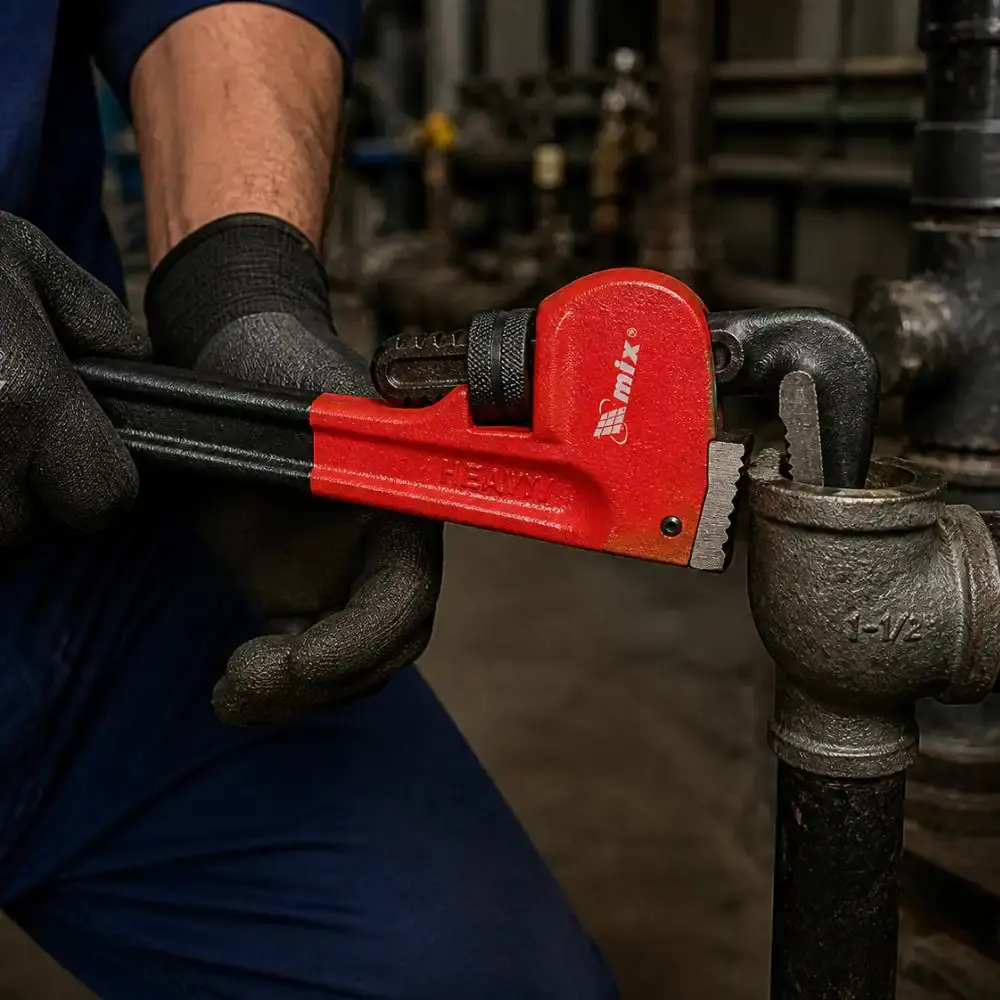 Chave grifo heavy duty 10 POL — fotografia 5