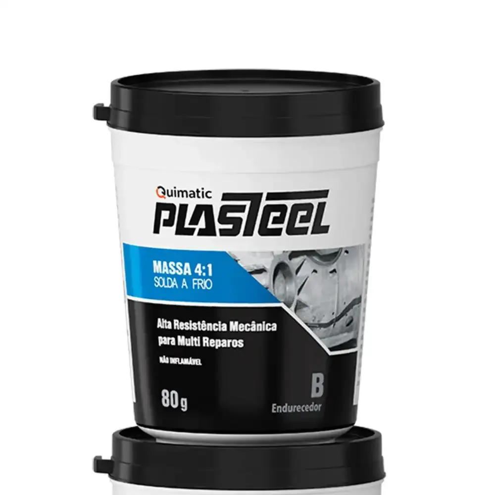 Plasteel massa 4:1 solda a frio 450G PQ1 Tapmatic — fotografia 3