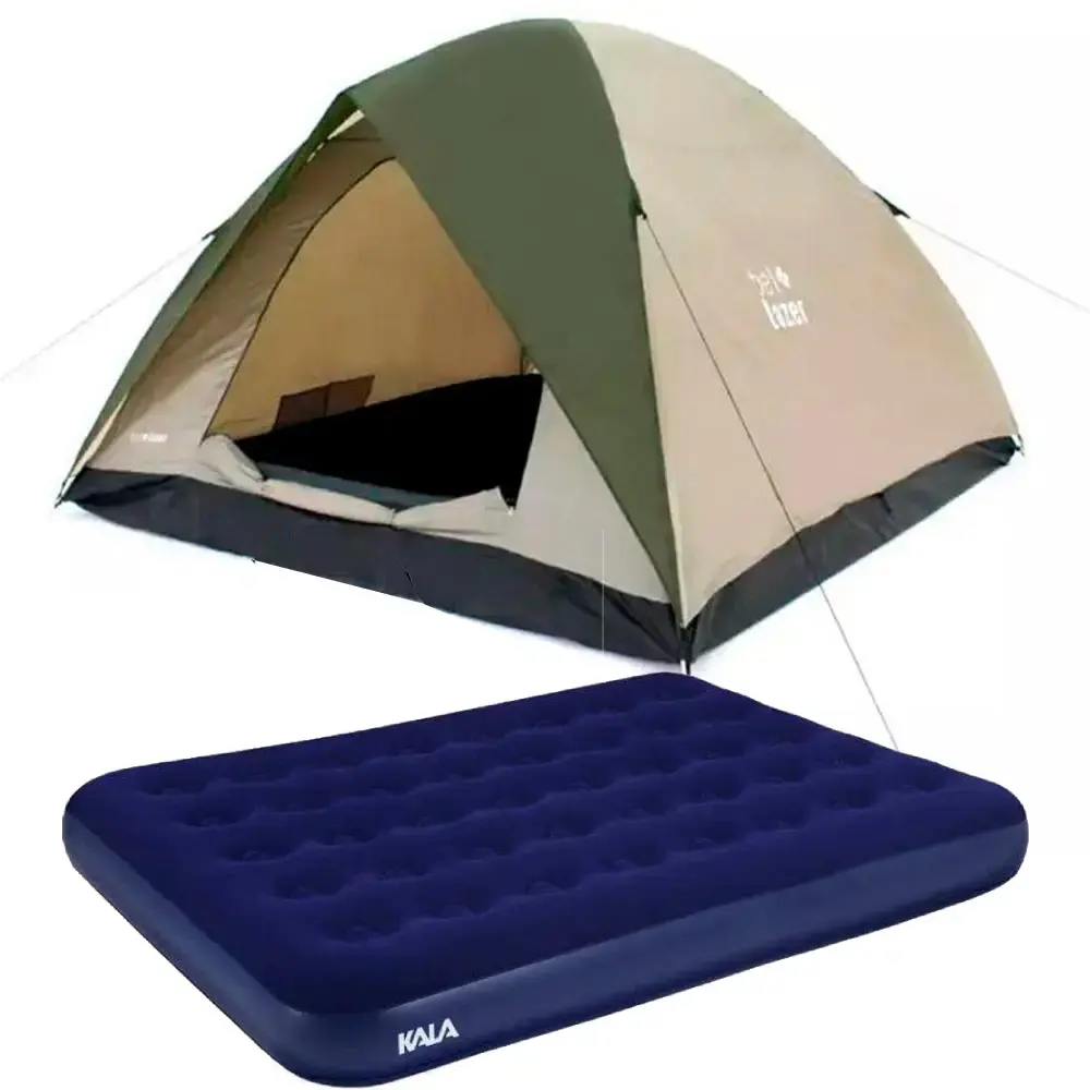 Barraca camping araguaia alta premium 7 pessoas com colchão kala BEL FIX