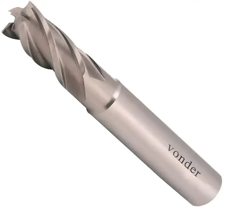 Fresa de topo em aço rápido ar 5.00MM 4 cortes 5315050000 Vonder — fotografia de referência