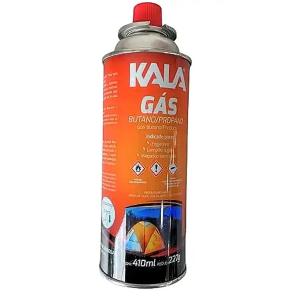 Fogareiro explorer duo 2,3KW com gás 277GR Kala — fotografia 5