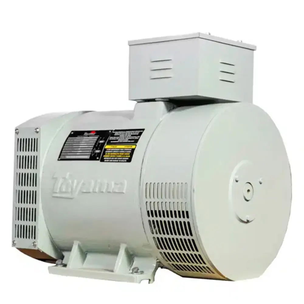 Alternador 12,4 KVA monofásico 127/220V TA12.4CS2 4 polos 270-004 Toyama — fotografia 3