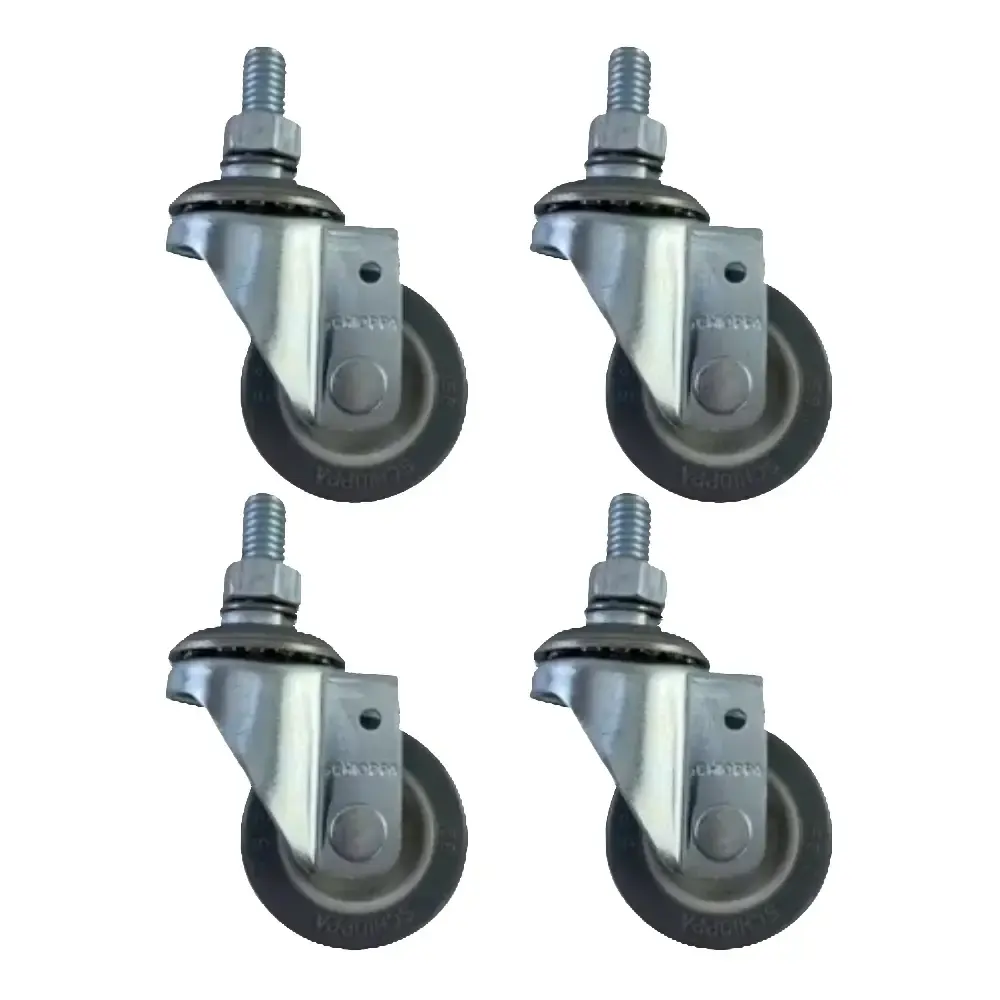 Rodizio giratório 41MM espiga 3/8 POL até 35KG 4 unidades Schioppa