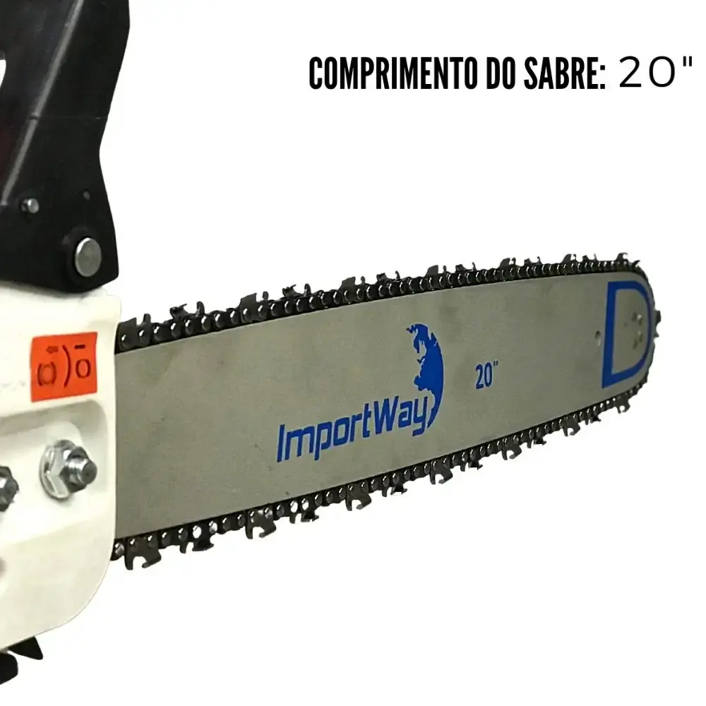Motosserra a gasolina 63CC sabre 20POL IWMSG2T63 ImportWay — fotografia 6