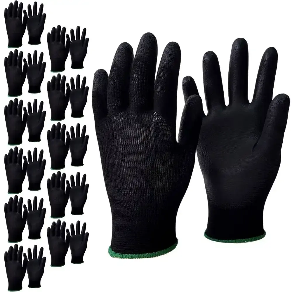 Luva de segurança CG supertact PU com 12 pares Carbografite GG — fotografia de referência