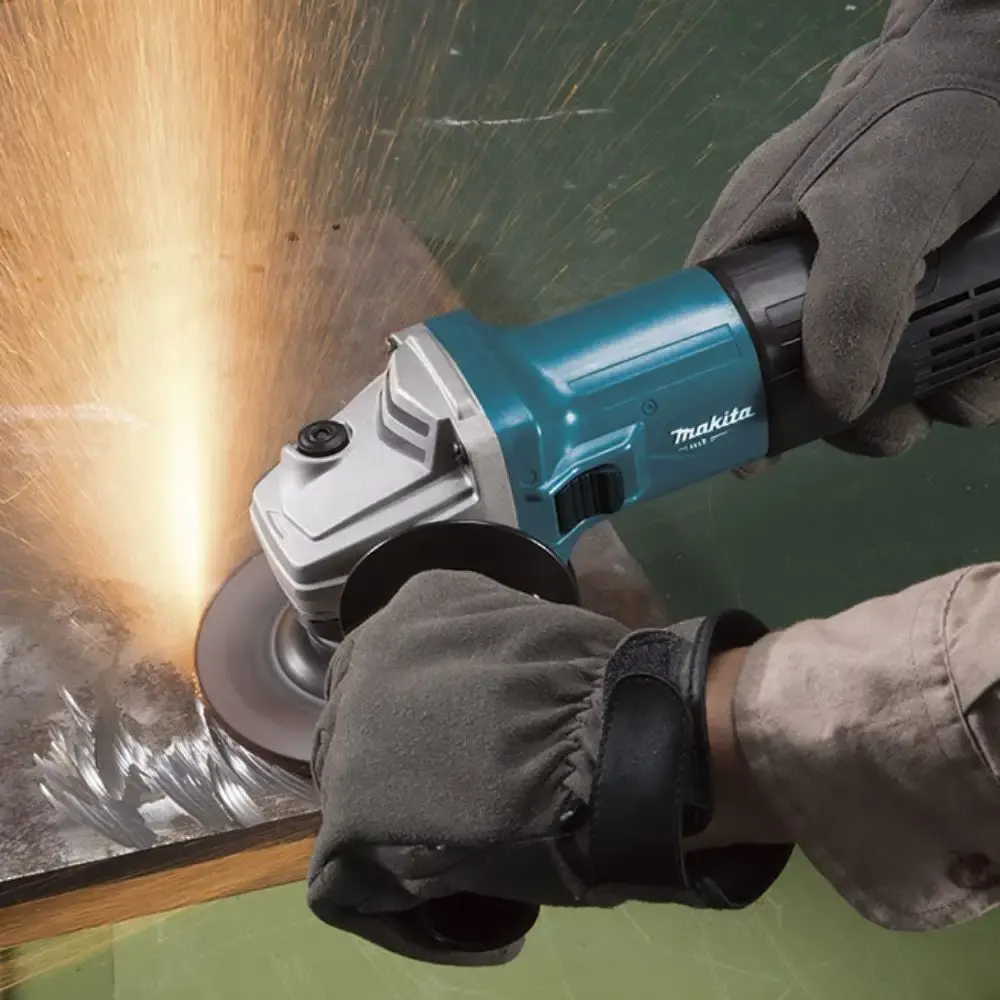 Esmerilhadeira angular 4.1/2 POL 720W M9507B Makita com 3 discos de corte 4.1/2 POL evald 220V — fotografia 5