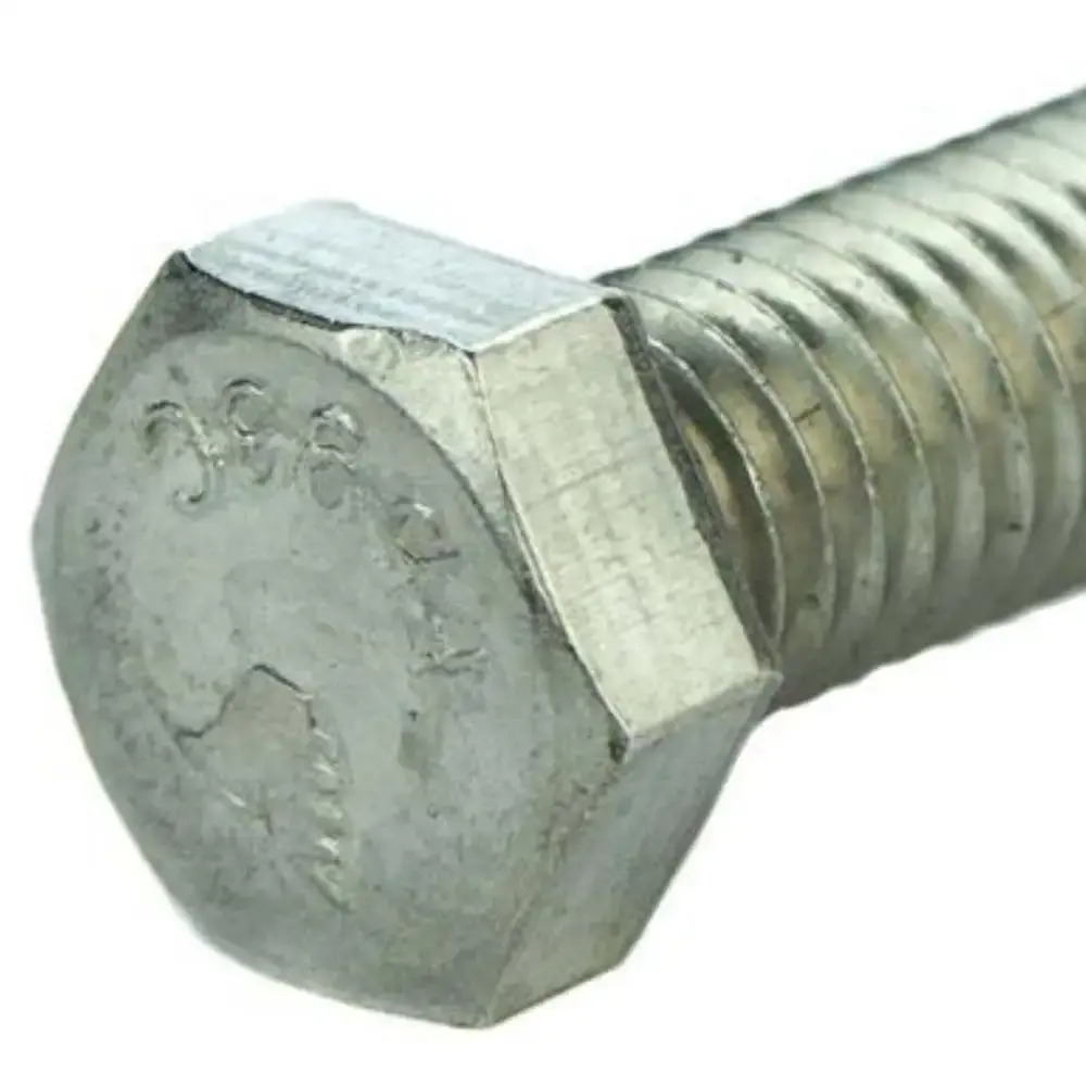 Parafuso Sextavado em Aço Inox Rosca Inteira UNC/BSW 1/2POL x 4POL BELENUS — fotografia 5
