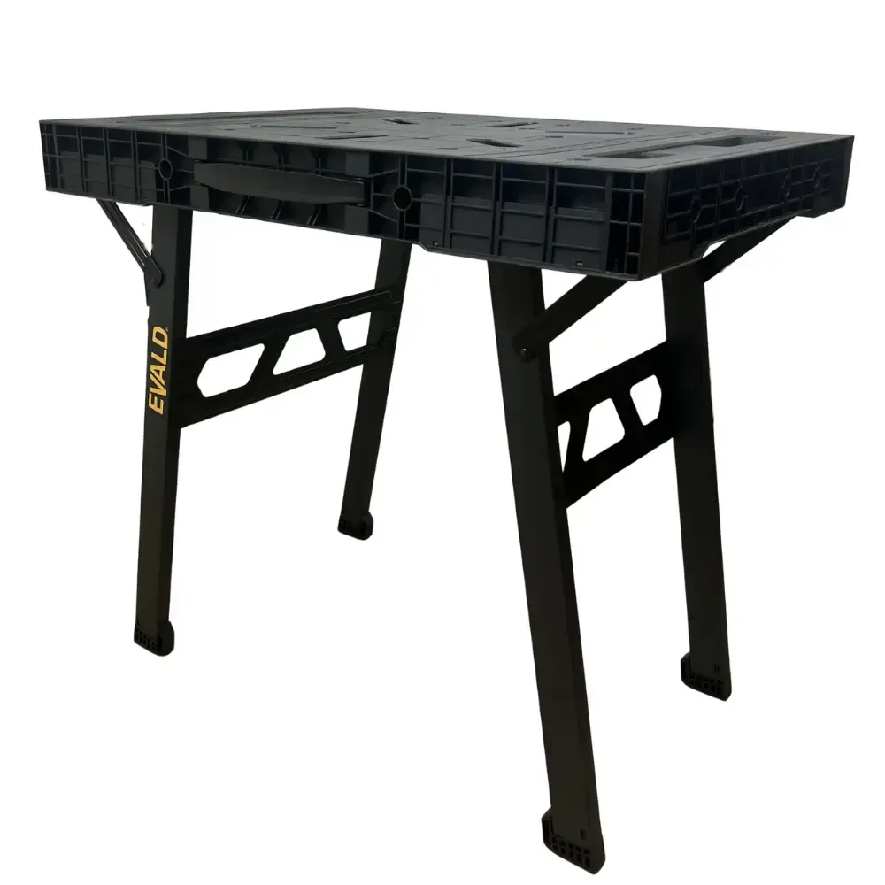 Bancada de trabalho portátil multiuso até 750 KG dobrável 85X60X79CM Evald — fotografia 6